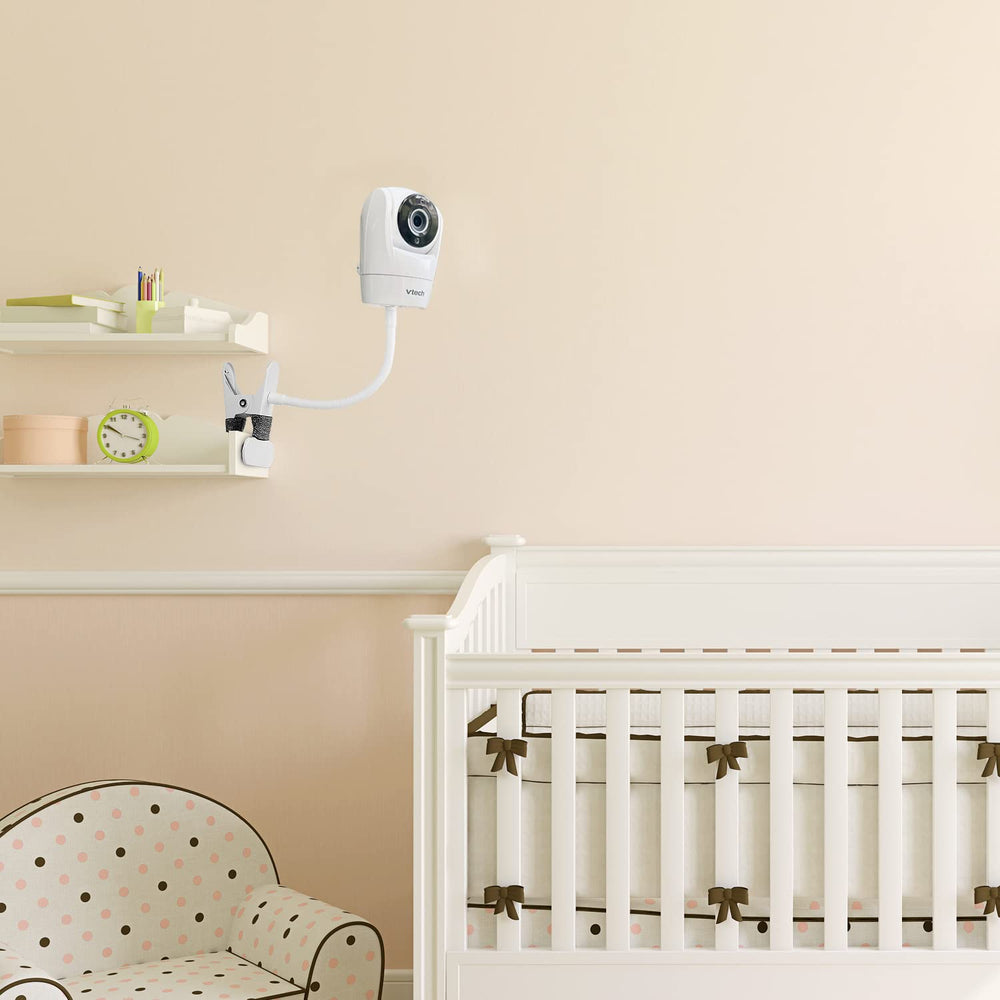 iTODOS baby monitor mount clip on crib highlights clamp-friendly setup.