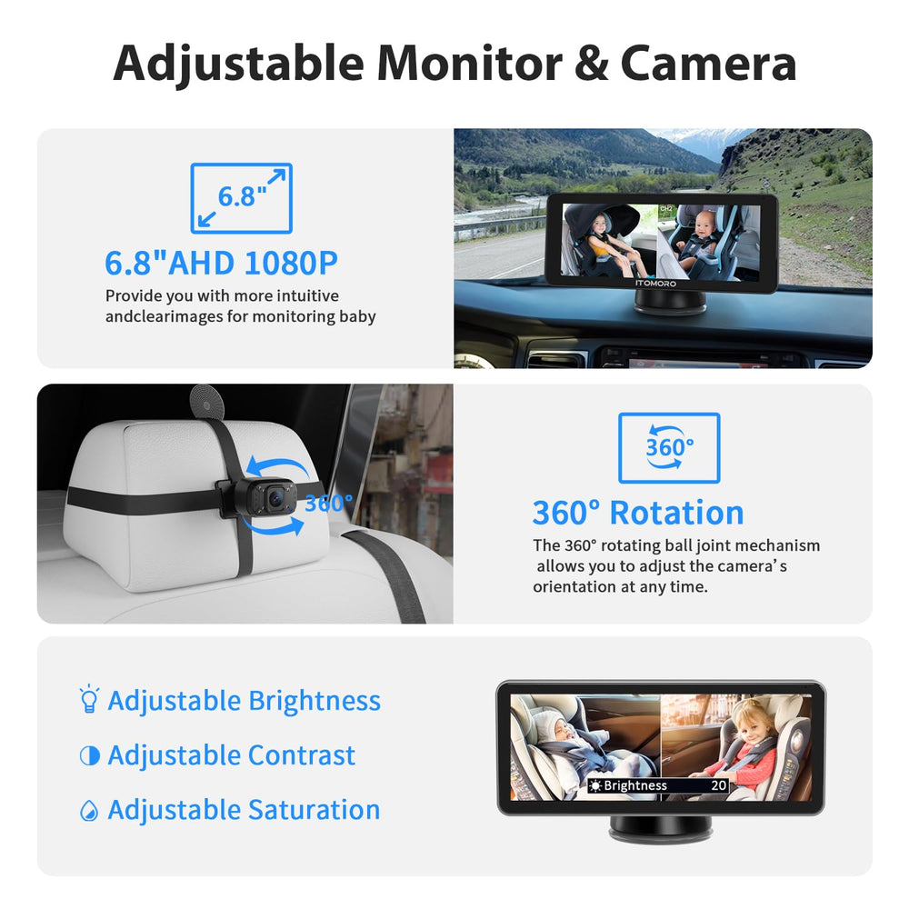 Itomoro adjustable display enables customizable brightness, contrast, and color