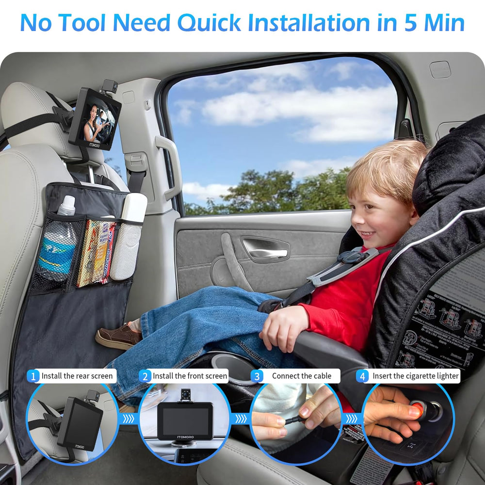 Itomoro music playback turns car rides into soothing entertainment.