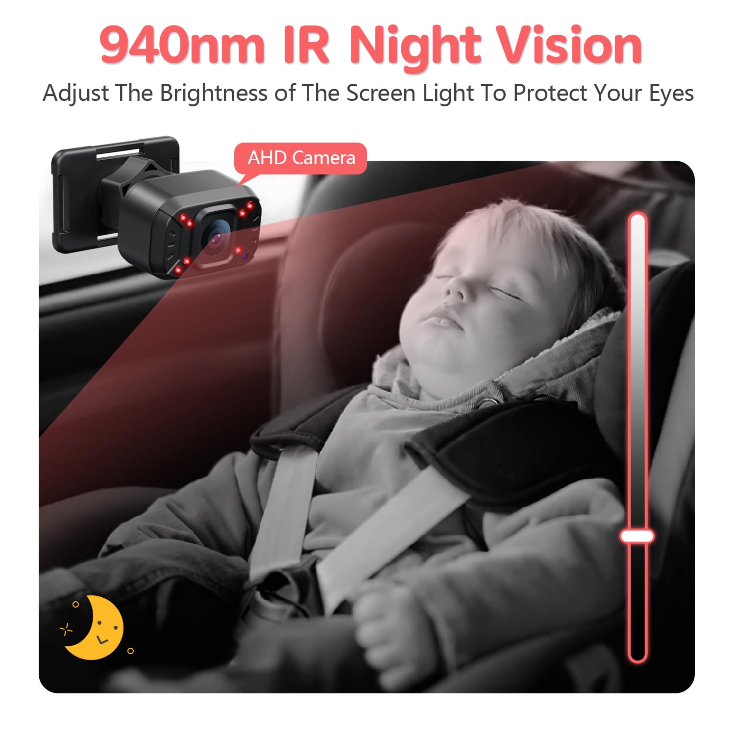 Itomoro night vision 940nm camera provides clear night monitoring