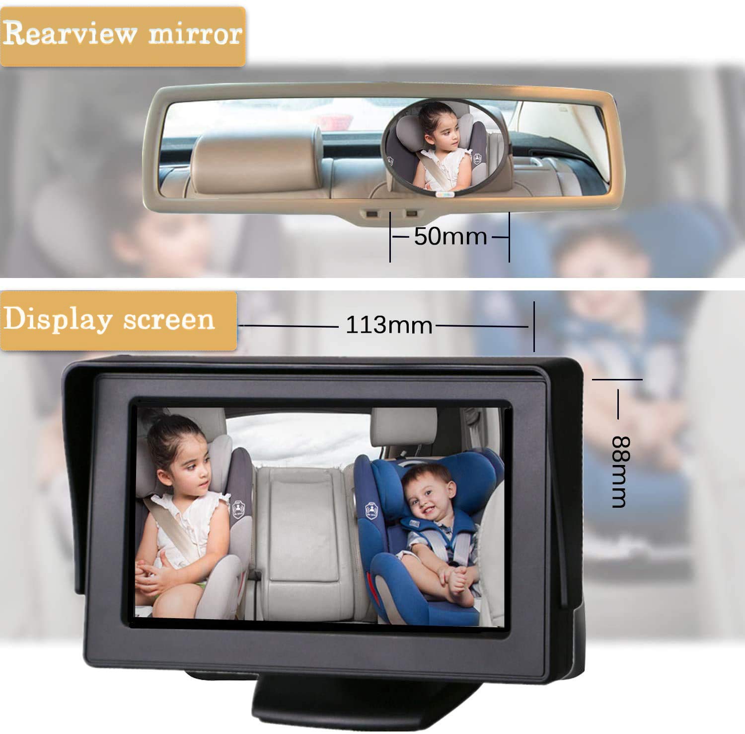 Itomoro 360° camera captures baby's movements with 149° wide angle.