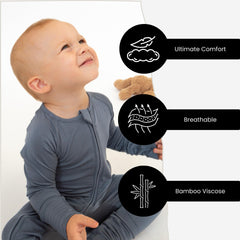 ITSY BITSY BOUTIQUE convertible design baby pajamas suitable for sleep and play.