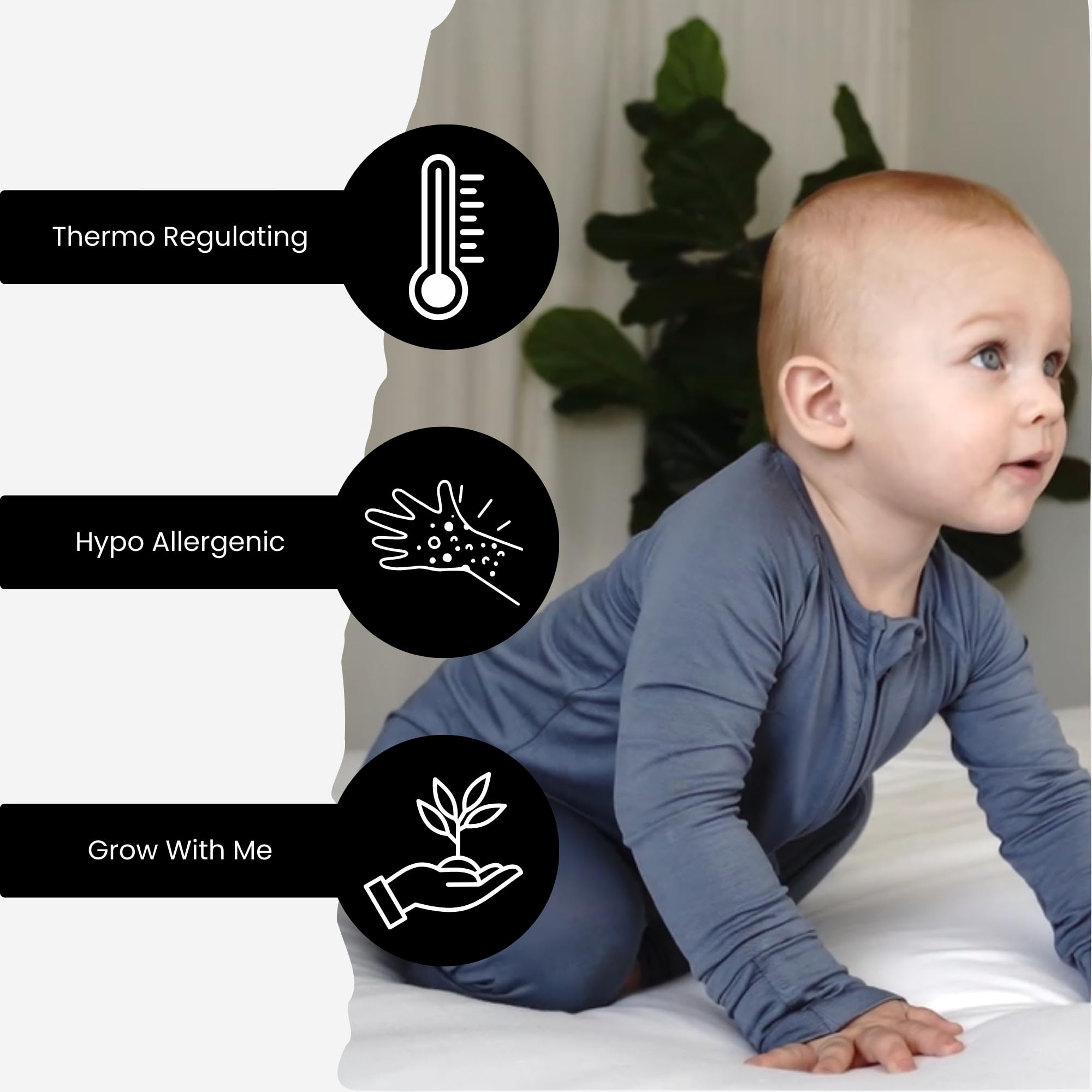 ITSY BITSY BOUTIQUE warmth and breathability ideal for year-round comfort.