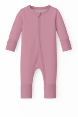 Itsy Bitsy Boutique viscose bamboo pajamas zipper-sleeper promote gentle skin comfort during sleep.