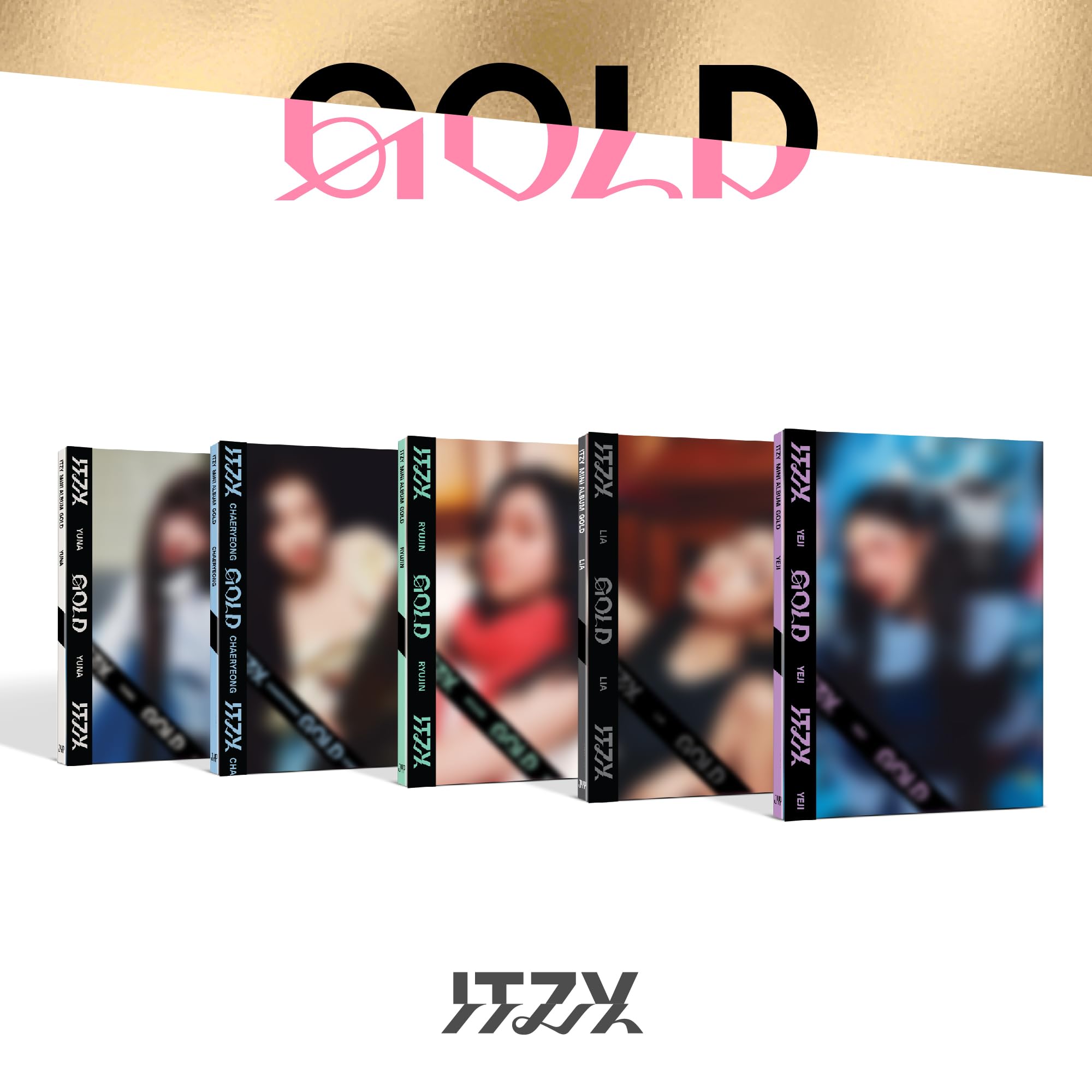 ITZY first press photocard included as a collectible for fans