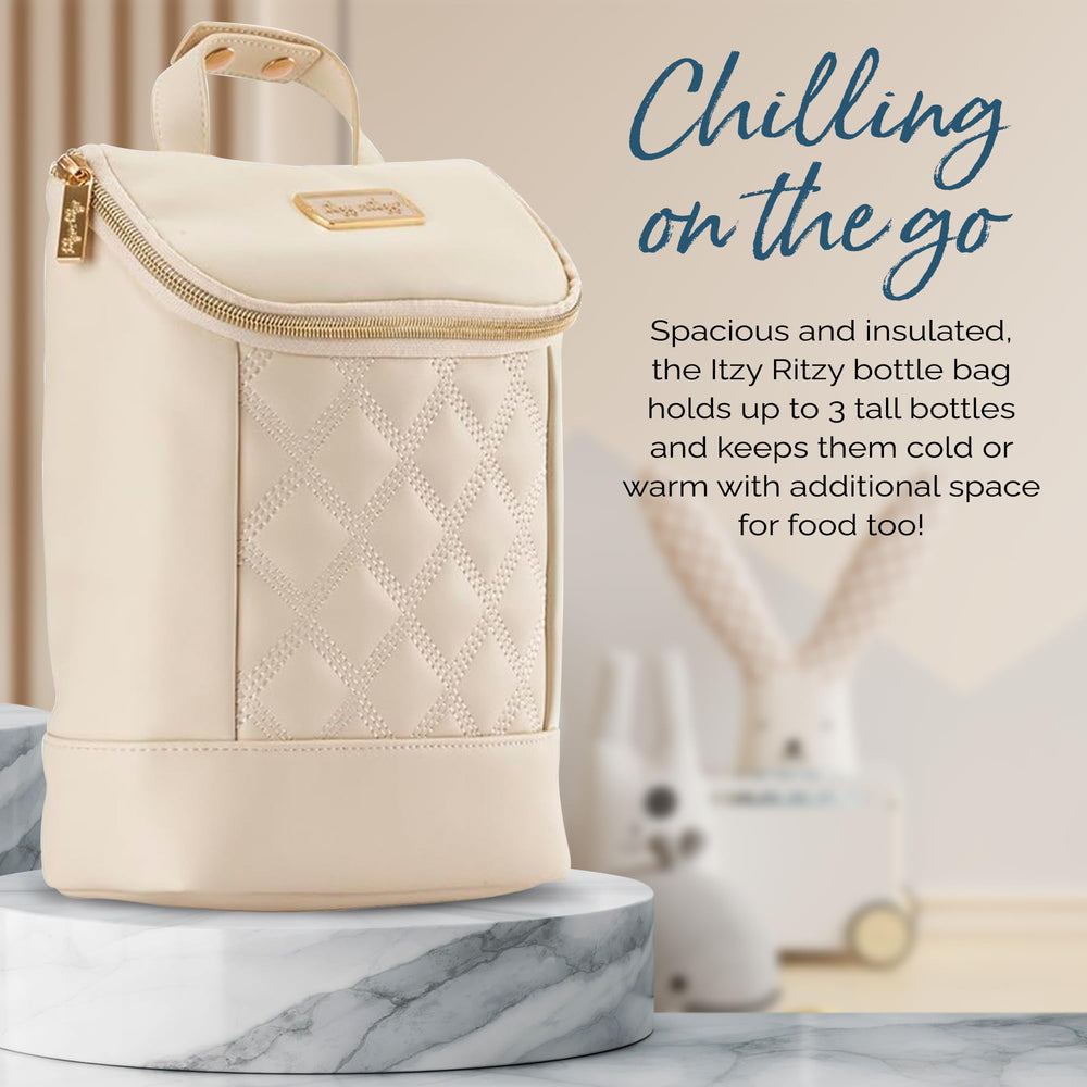 Itzy Ritzy bottle bag doubles as a compact lunch box