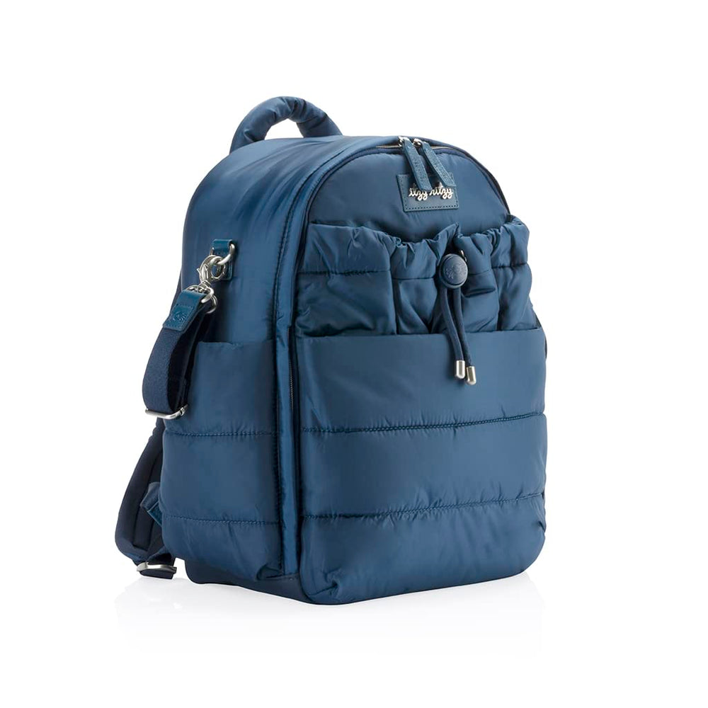 Itzy Ritzy Dream Backpack interior pockets layout demonstrates 14-pocket organization.
