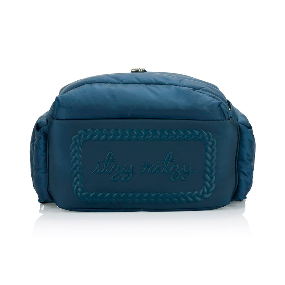 Itzy Ritzy Dream Backpack stroller straps support hands-free use.