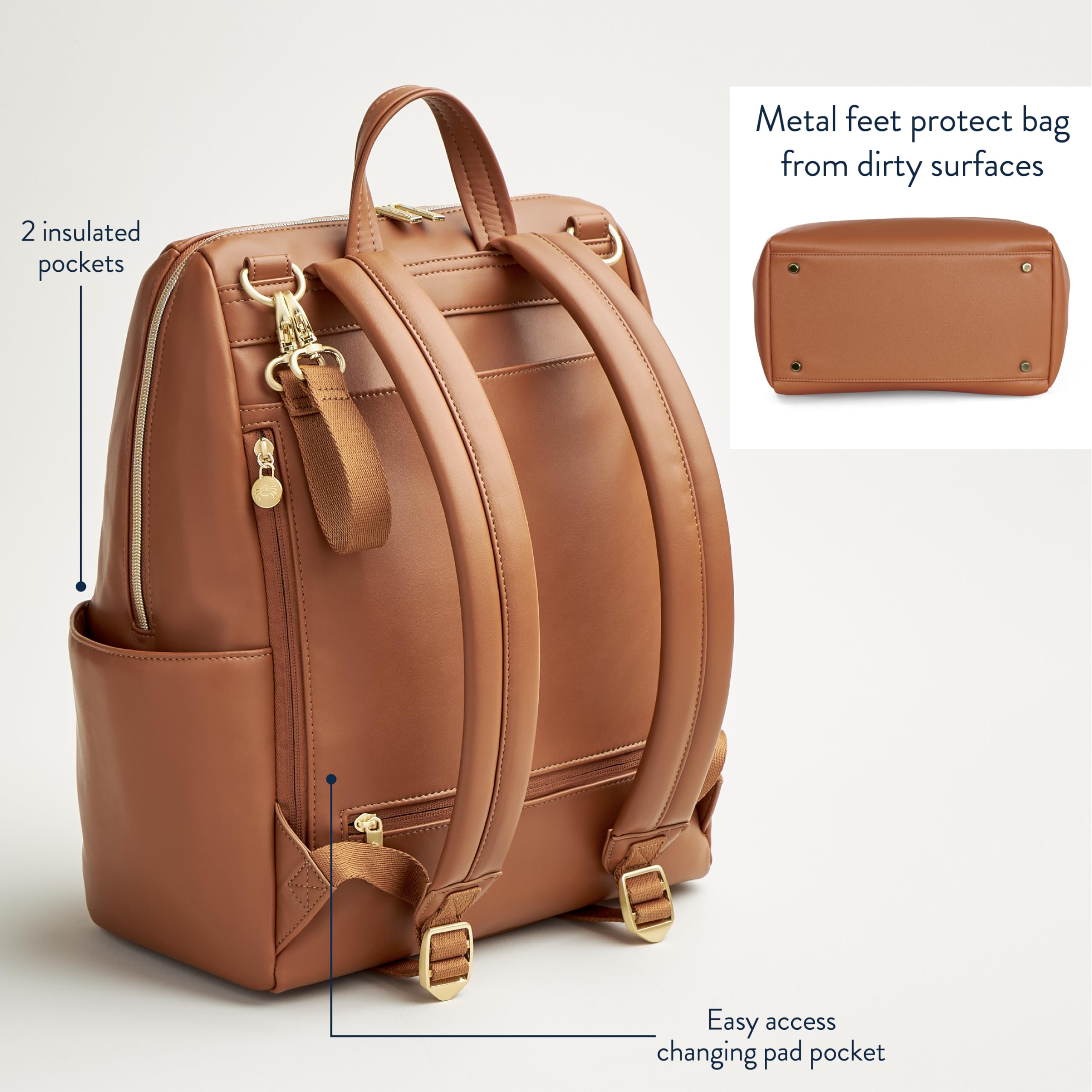 Itzy Ritzy Eras Diaper Bag Backpack 15 pockets organize park day essentials.