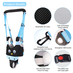 IULONEE Baby Walking Harness adjustable straps secure a customized fit for growing children.