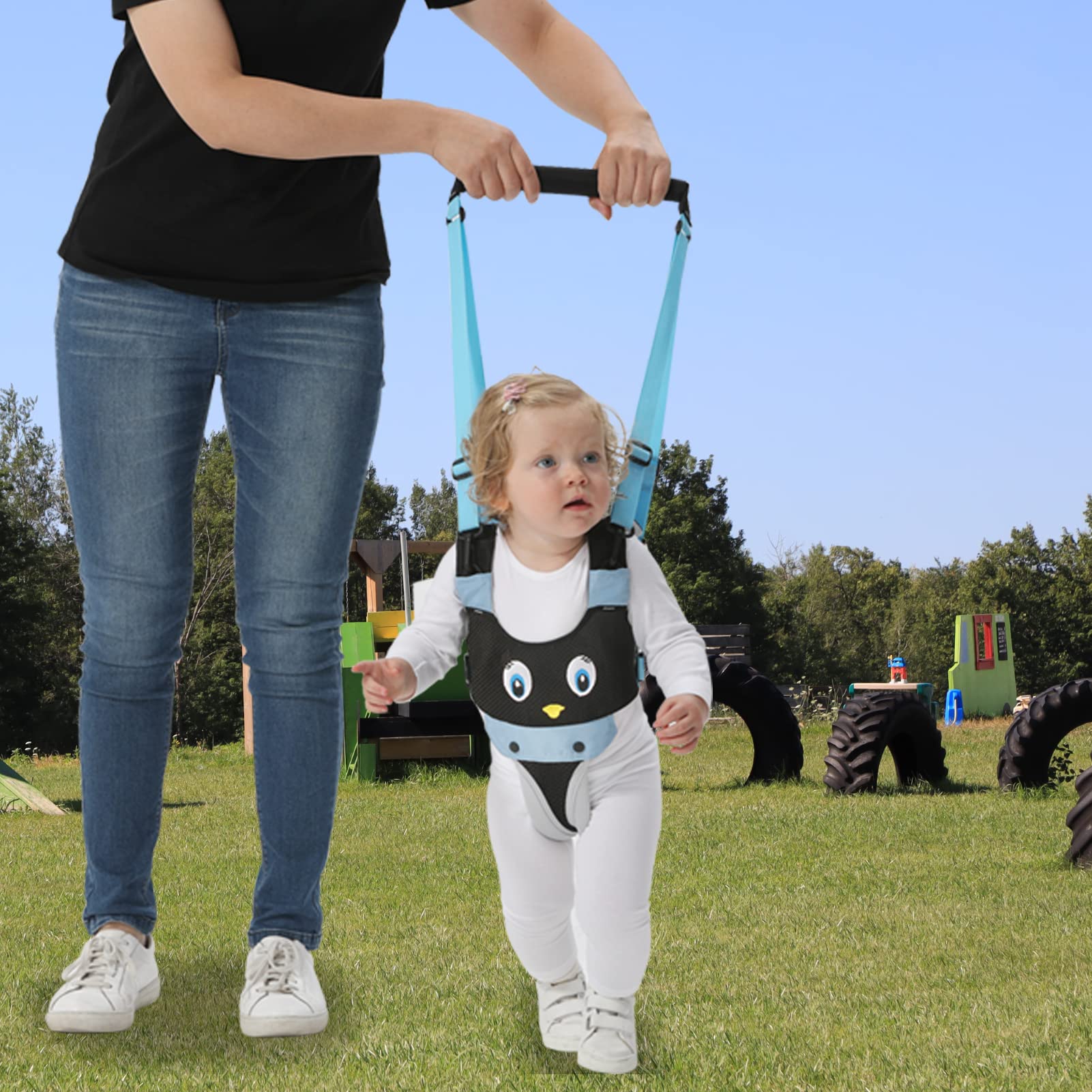 IULONEE Adjustable chest fit ensures comfort as toddlers grow.