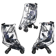 IUME Stroller Rain Cover universal-fit works with most brands.