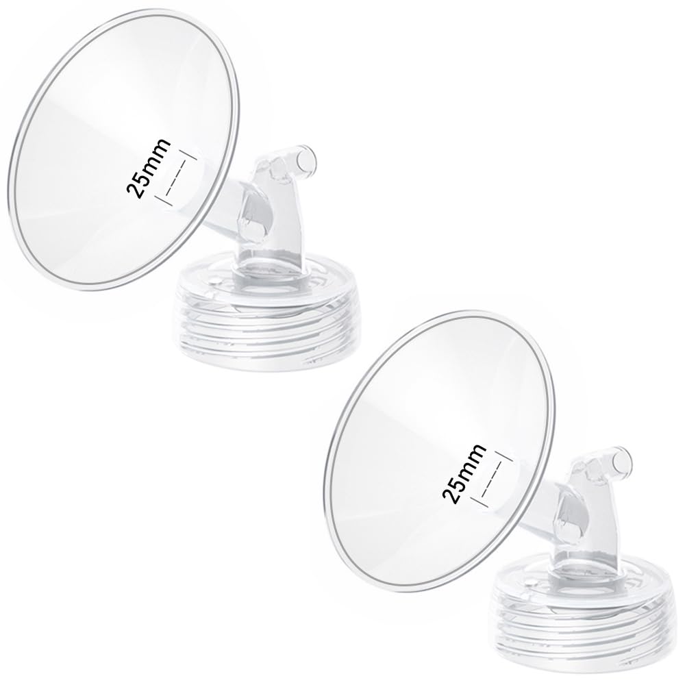 IVARONAL 25mm flange pack for precise sizing and more comfortable pumping sessions.