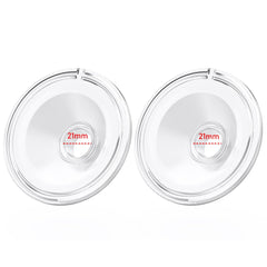 IVARONAL 2pcs 21mm silicone flange pack for comfortable pumping.