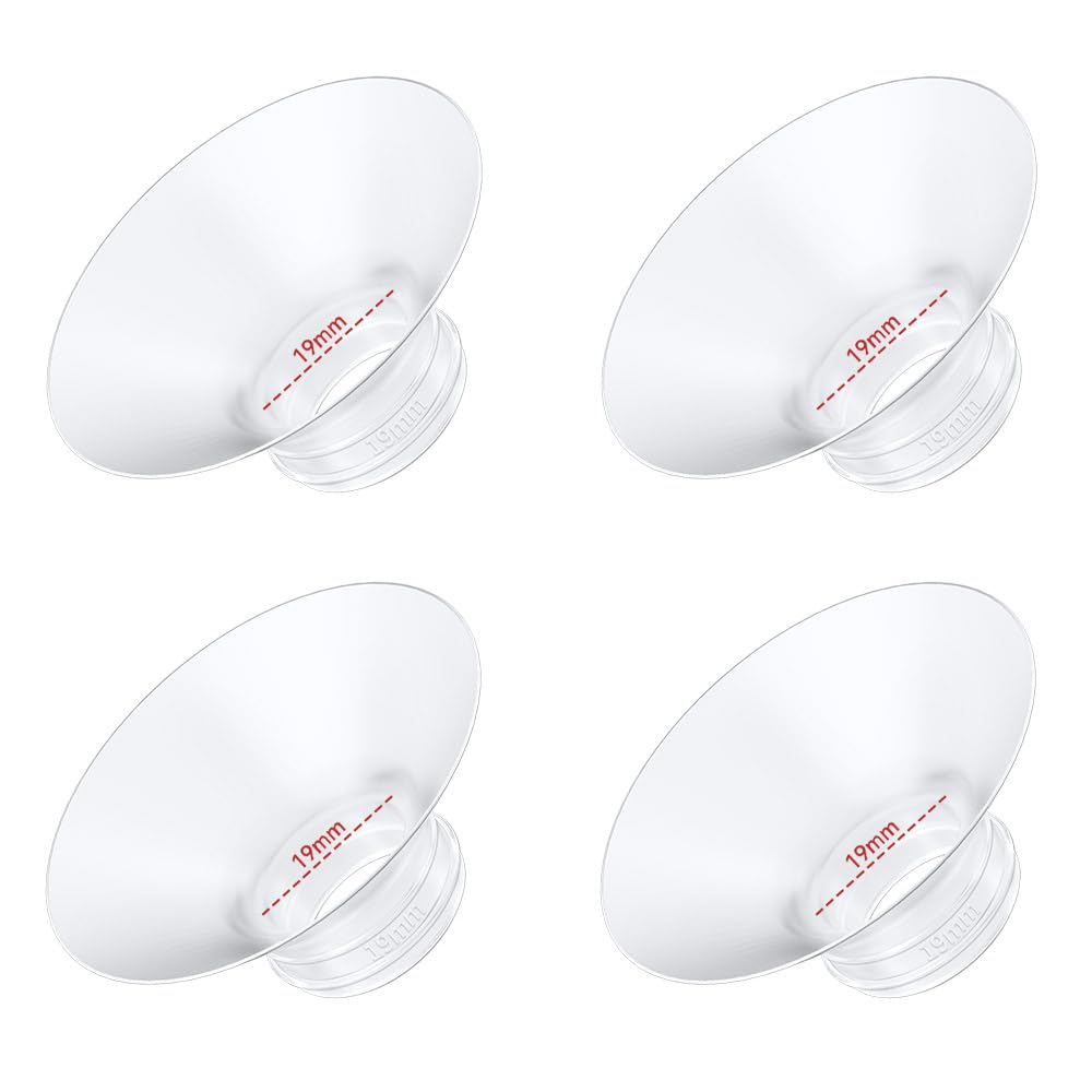 IVARONAL 4PC flange inserts 19mm for a comfortable pumping fit