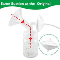 IVARONAL backflow protector for Spectra 9 Plus keeps tubing clean.