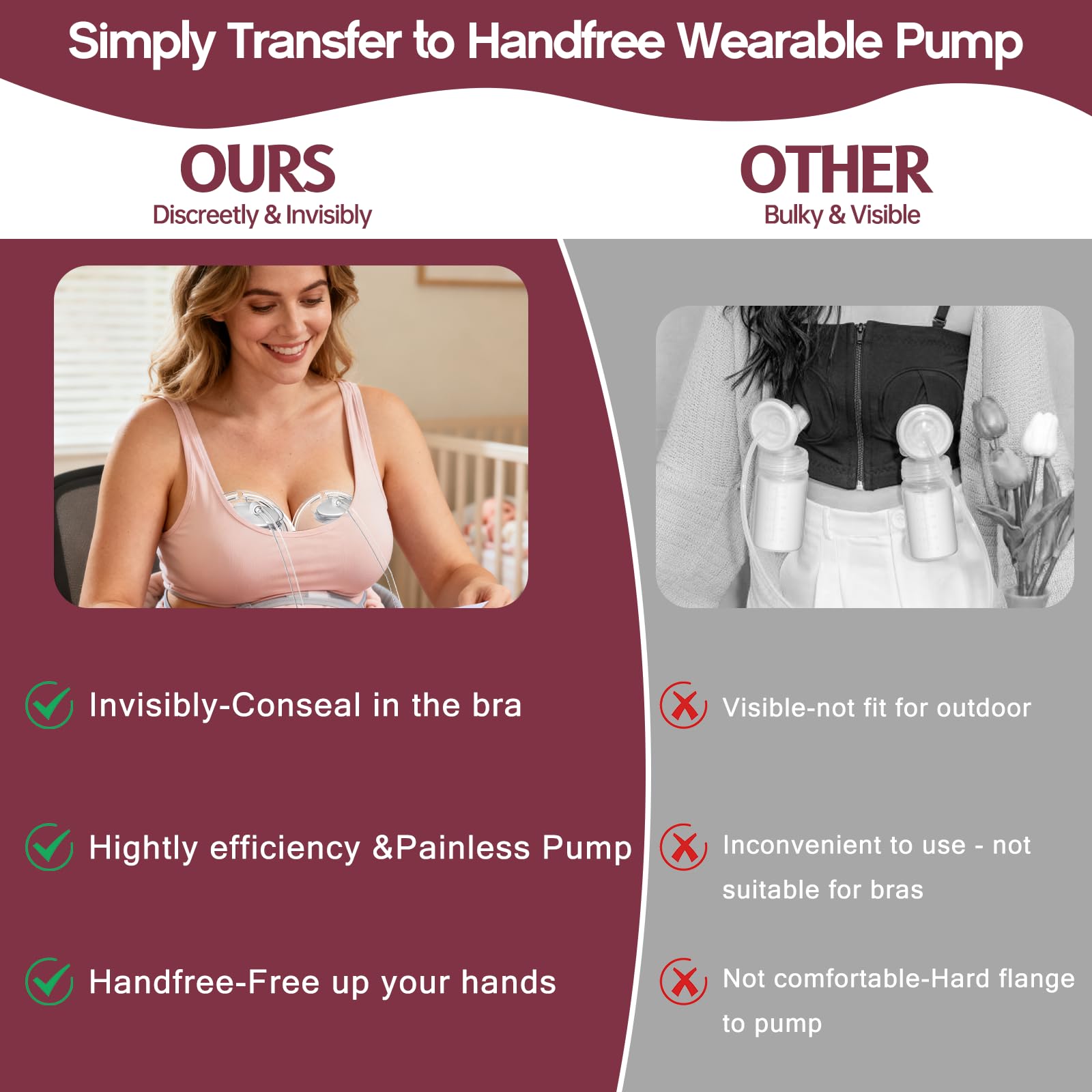 IVARONAL CaraCups silicone diaphragms provide soft skin contact.