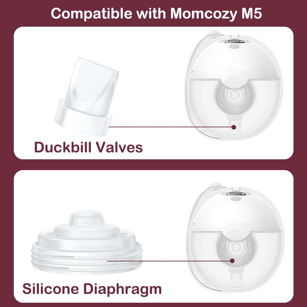 IVARONAL silicone diaphragms for M5 improve seal quality and reliable pumping performance.