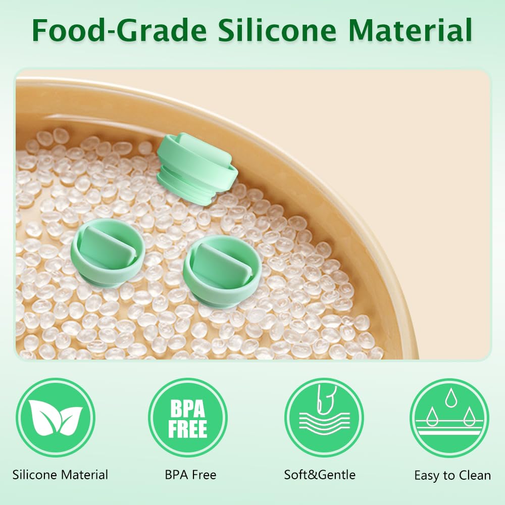 IVARONAL valve is easy to clean with warm soapy water after use