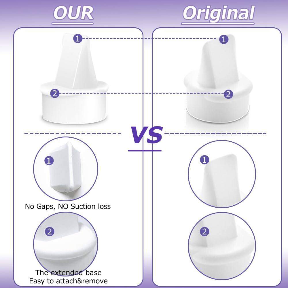 IVARONAL duckbill valve for Lansinoh Smartpump 2.0; replacement part preserves flow.