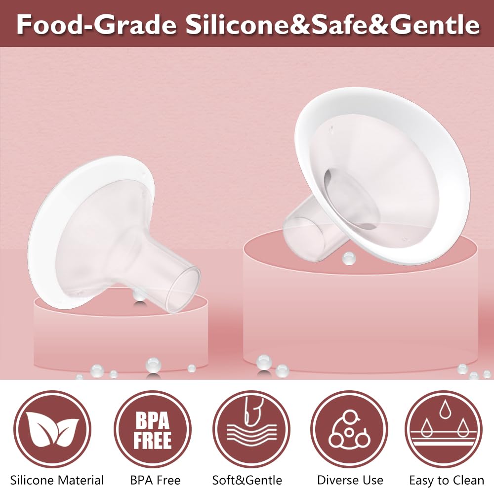 IVARONAL flanges are easy to sterilize and odorless for busy moms.