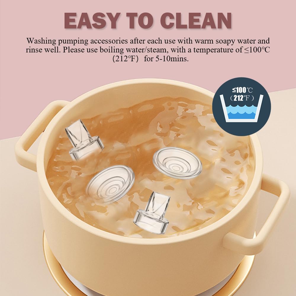 IVARONAL easy-clean replacement parts designed for quick post-use wash.