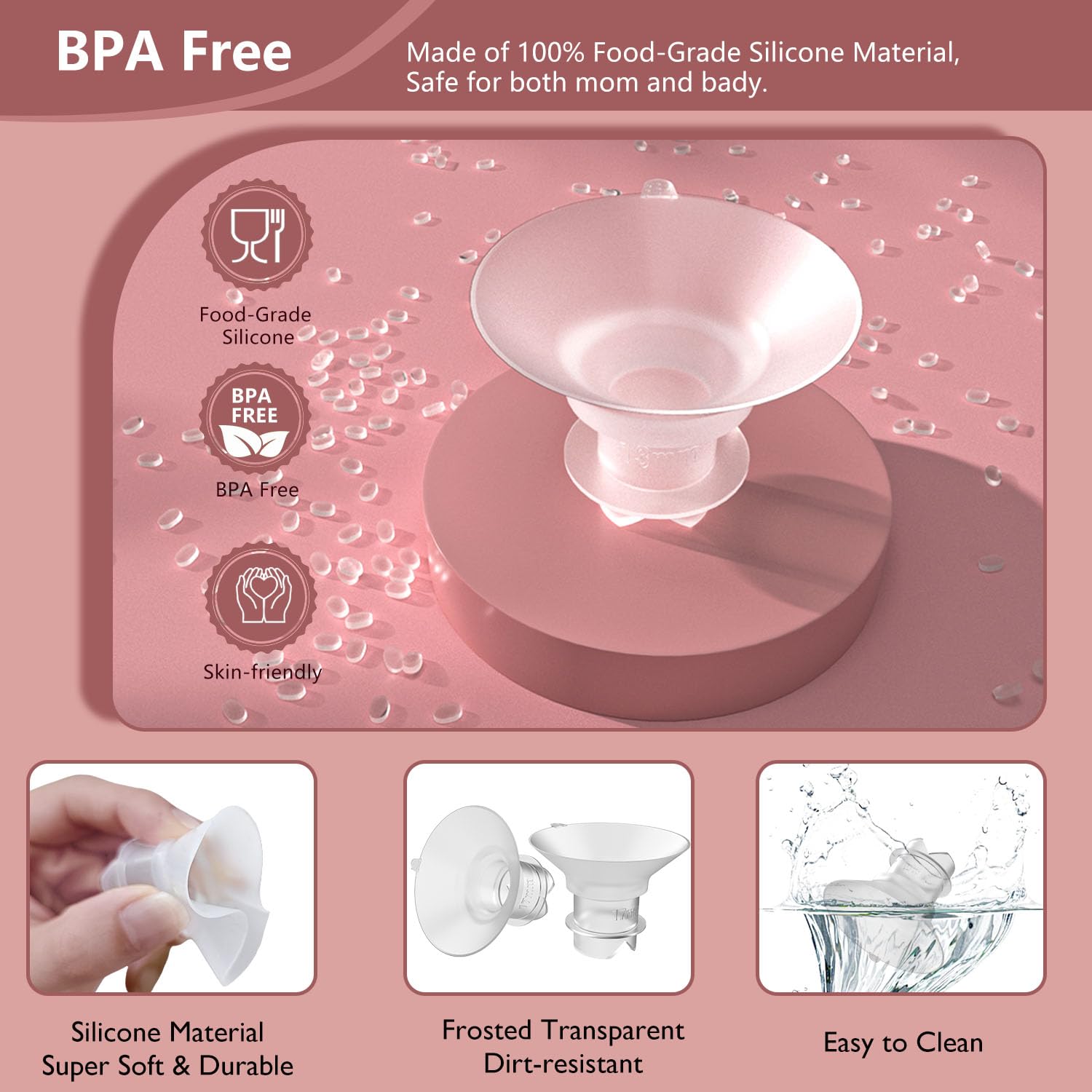 IVARONAL easy-pull tab removal simplifies cleaning and replacement.