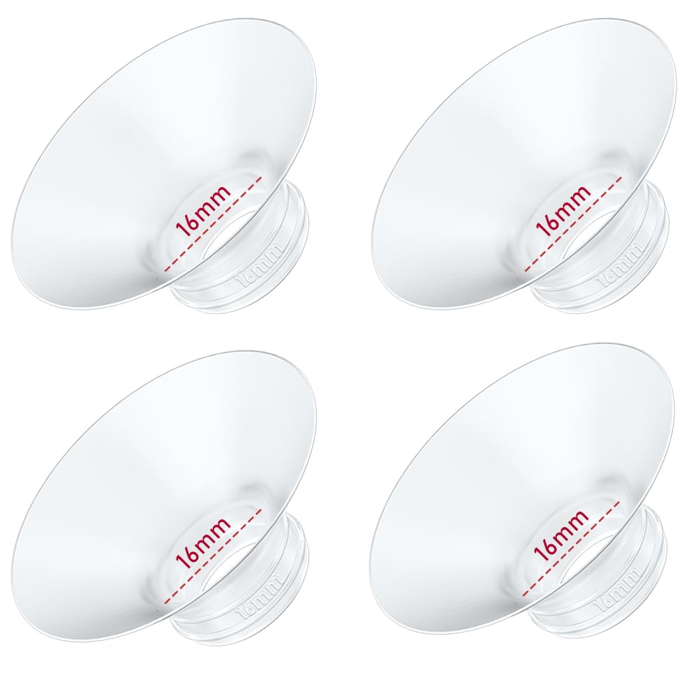 IVARONAL 16mm flange insert compatible with Momcozy for comfortable pumping.