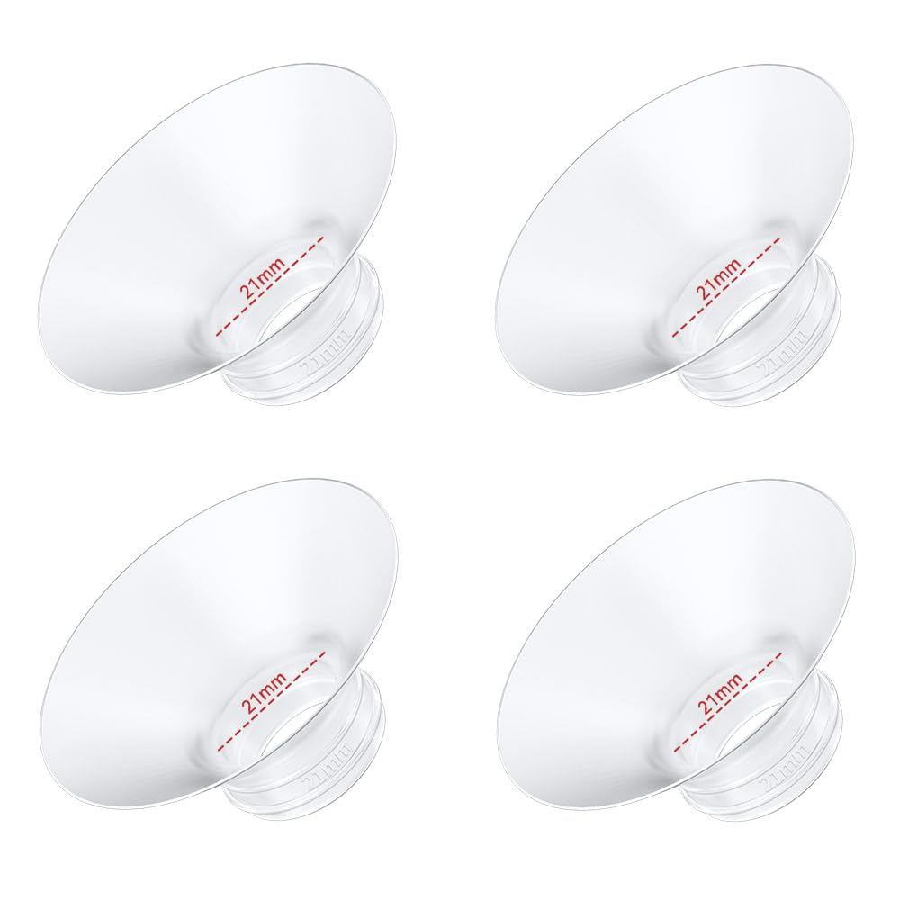 IVARONAL 4pc flange insert 21mm closeup in soft silicone for comfortable fit