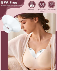 IVARONAL easy-clean flange insert ready for quick washing and sanitizing.