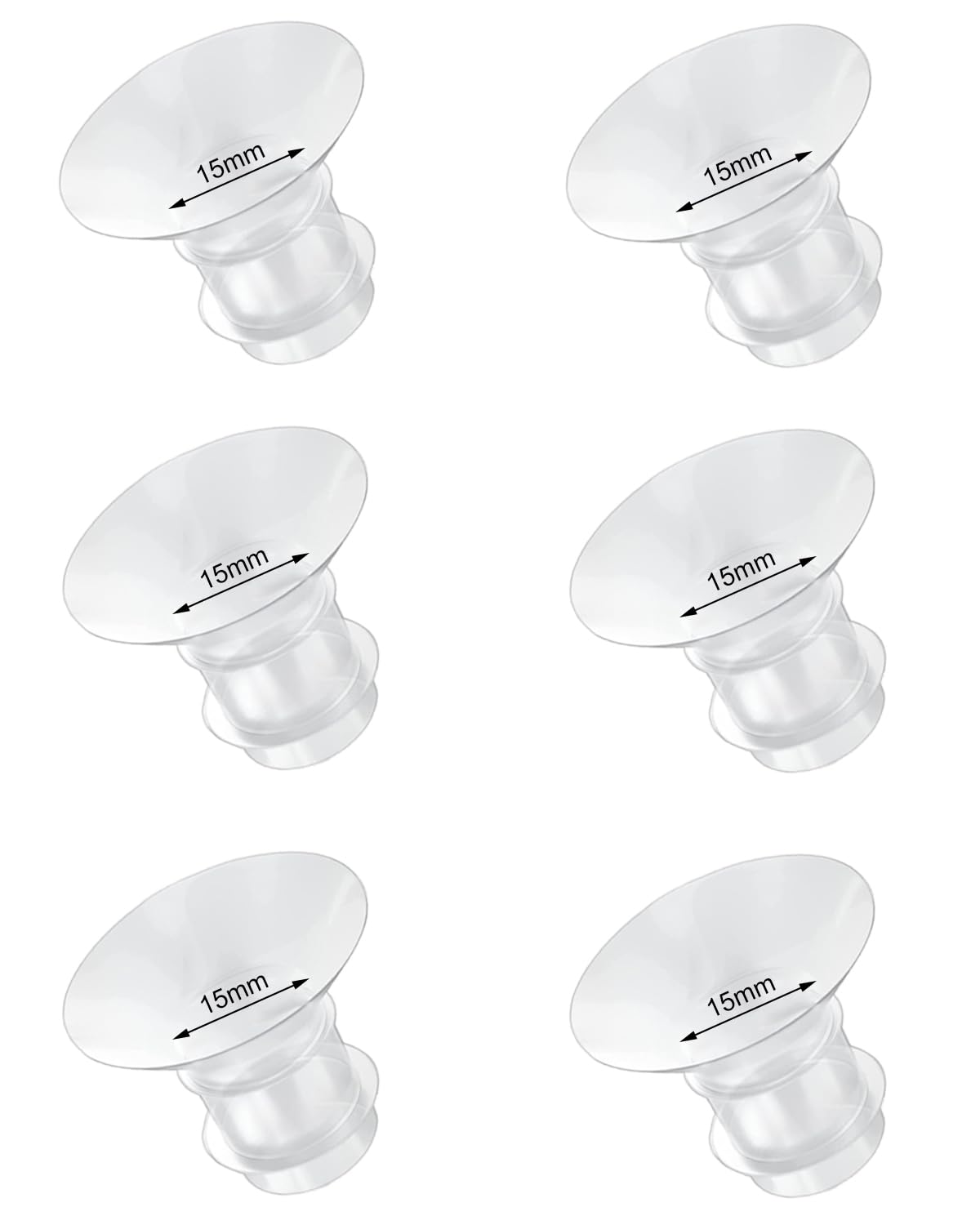 IVARONAL flange inserts 15mm pack for comfortable pumping sessions