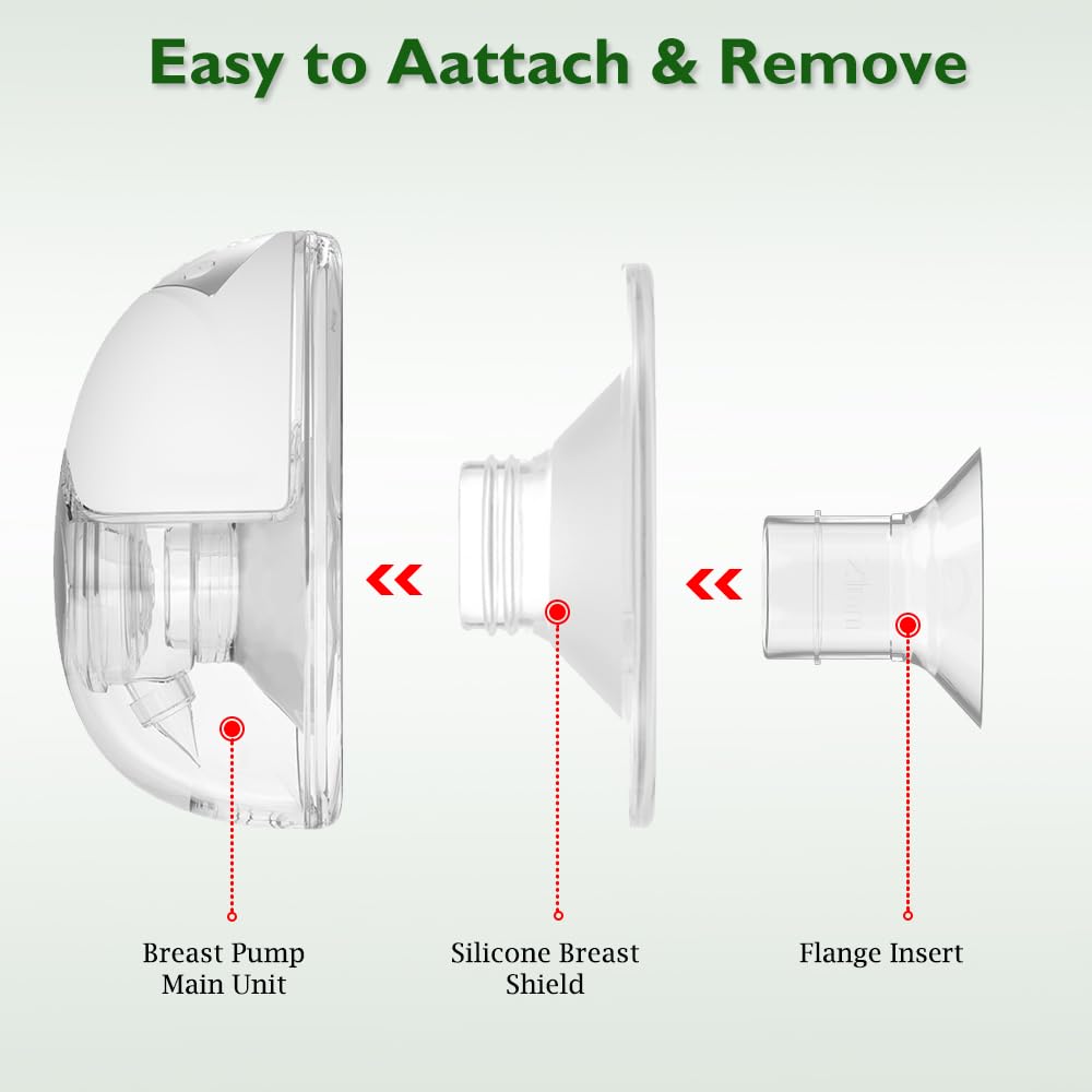 IVARONAL flange inserts easy to clean and sanitize after pumping
