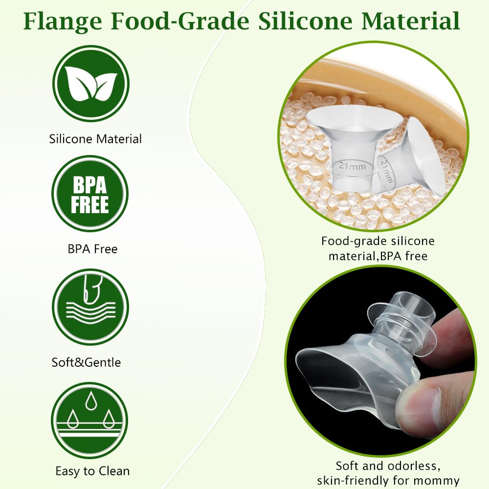 IVARONAL flange inserts easy to install and remove for quick setup