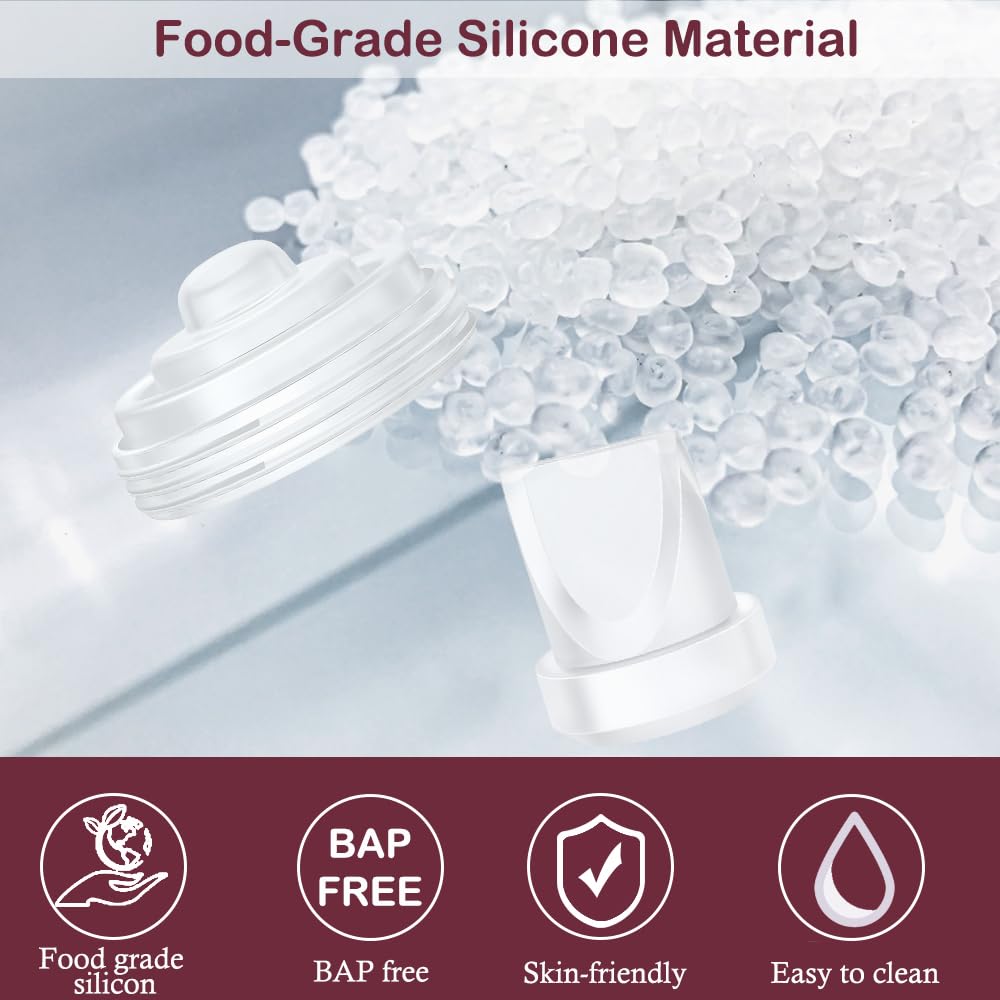 IVARONAL M5 duckbill valve close-up showing back-flow prevention capability