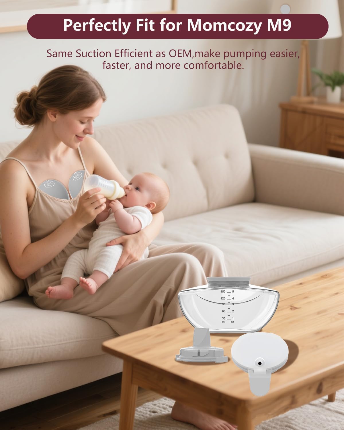 IVARONAL M9 replacement kit on clean surface ready for quick cleaning.