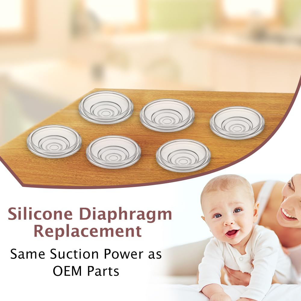 IVARONAL diaphragm compatible with Momcozy S12 Pro and S9 Pro.