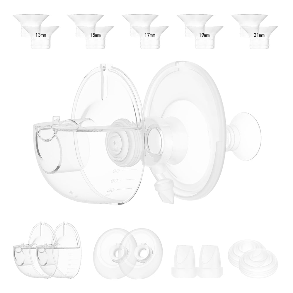 IVARONAL two M5 24mm collector cups for leak-free pumping.