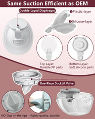 IVARONAL M9 double-layered diaphragm material emphasizes safety and durability.