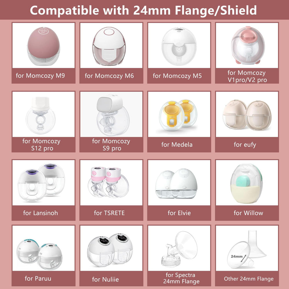 IVARONAL upgraded triangle cutout design promotes smoother milk flow.