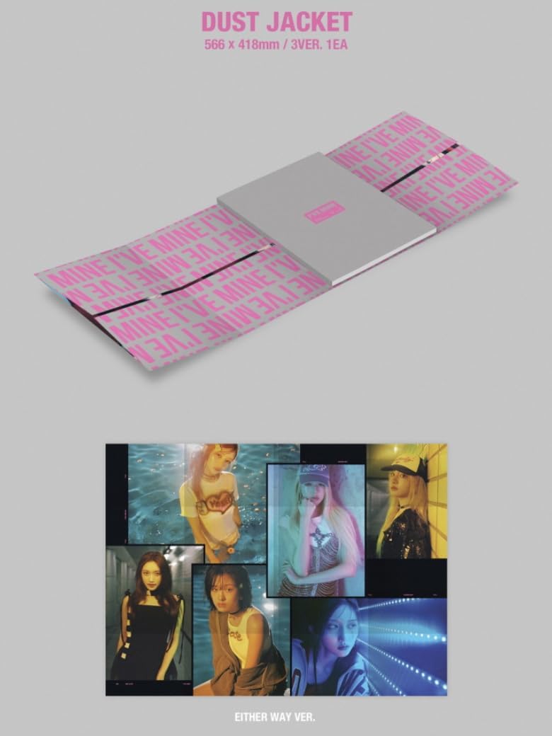IVE MINE CD showcases the music alongside collectible packaging