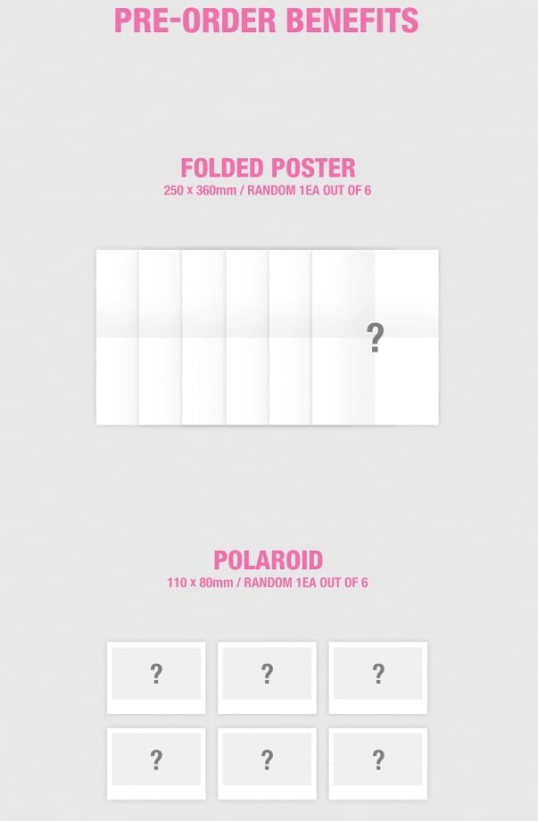 IVE MINE polaroid random 1 of 6 creates nostalgic display and keepsake