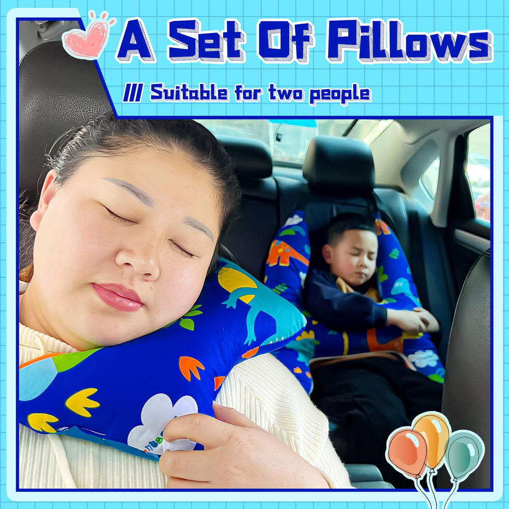 Ivtivfu H-Shape pillow machine-washable cover simplifies cleaning after trips.