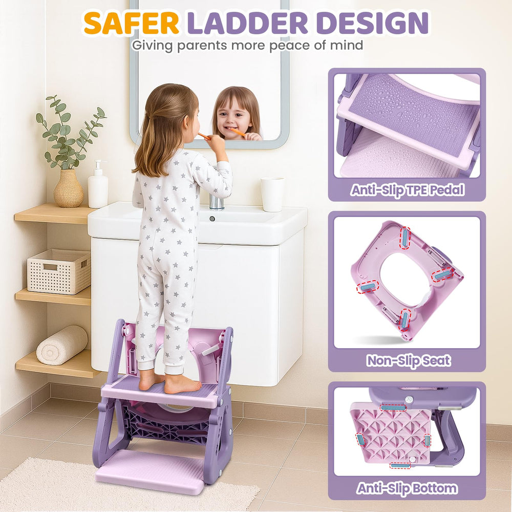 IvyWind height-adjustment-7-level demonstrates adjustable height for growing children.
