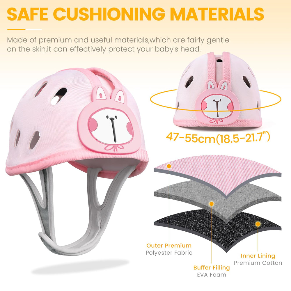 IvyWind adjustable strap ensures secure fit as baby grows.