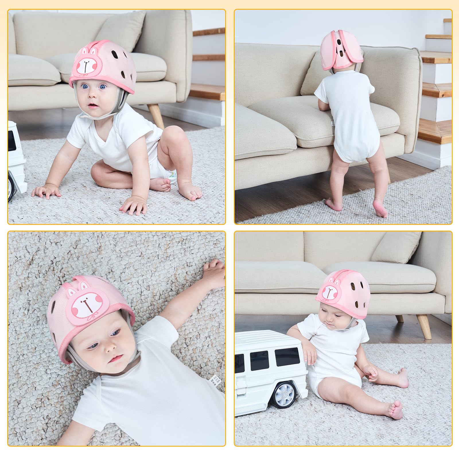 IvyWind helmet in use during playtime for safe exploration.
