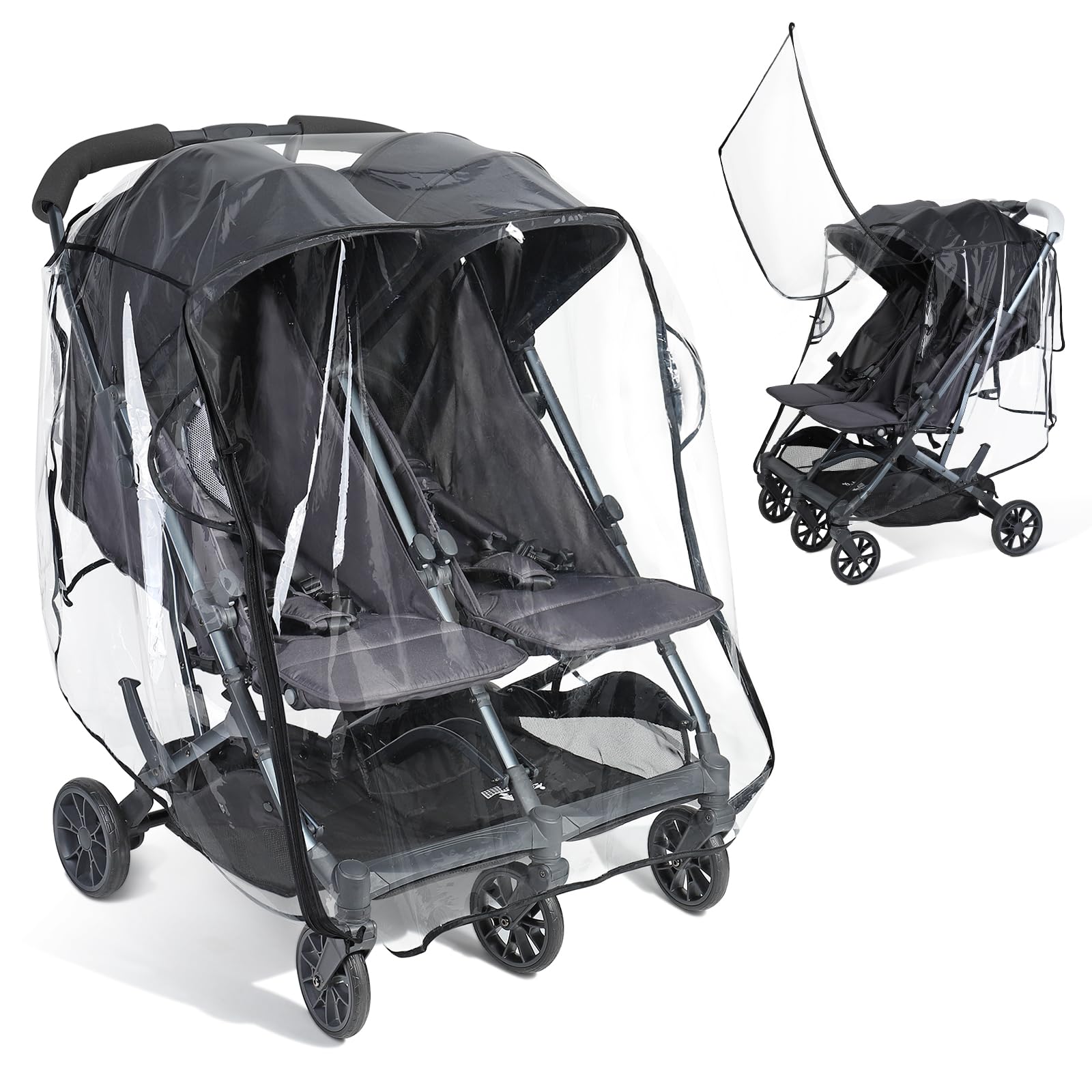 IvyWind DSR front flap design keeps entry easy and rainproof.
