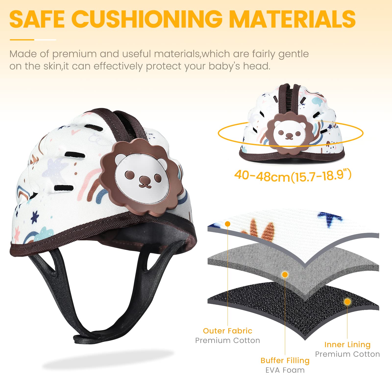 IvyWind interior EVA foam cushions minor bumps for gentle protection.