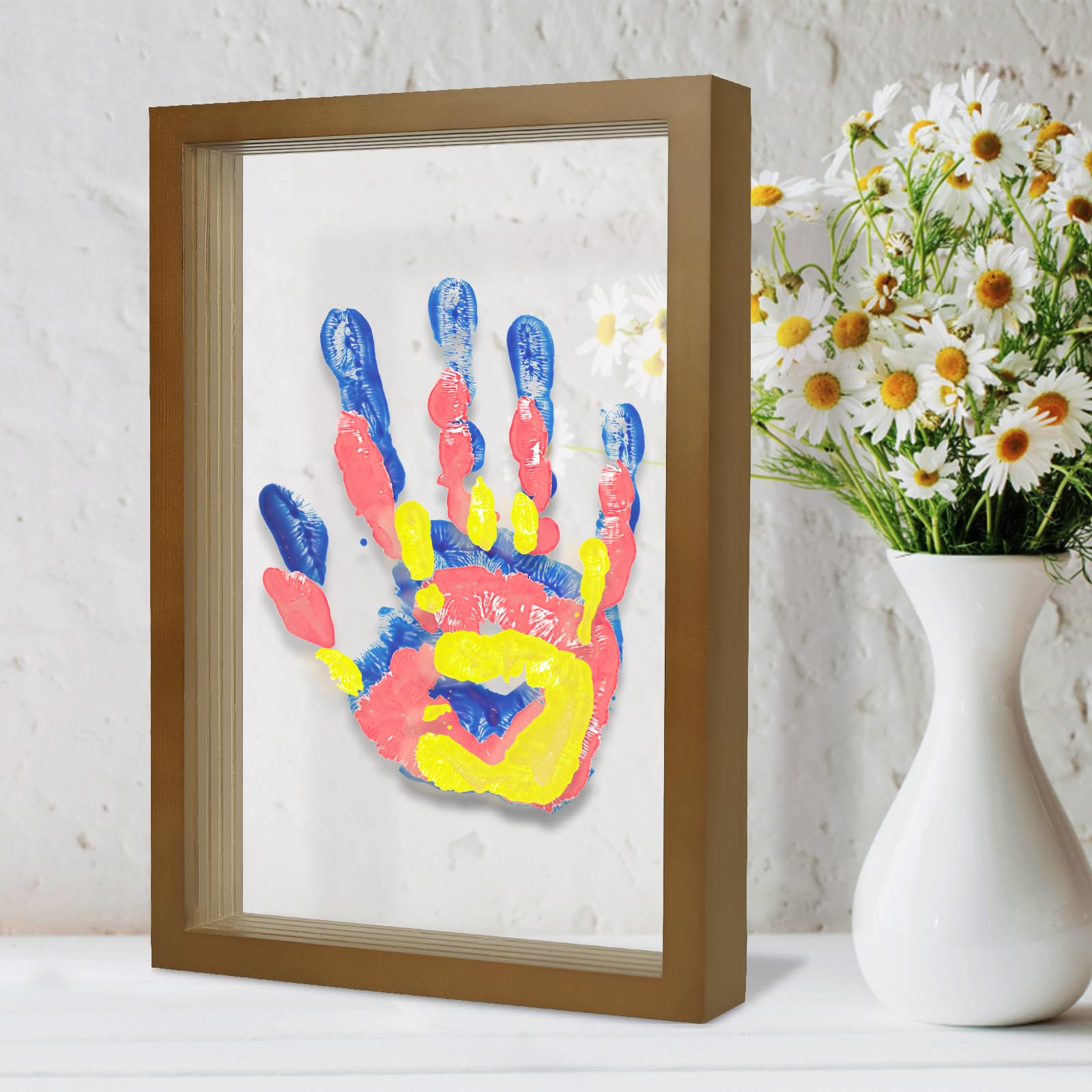 IvyWind Family Handprint Frame captures a cherished moment for nursery decor