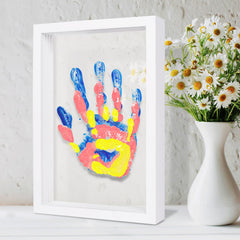 IvyWind family handprint frame—preserve cherished memories for nursery decor