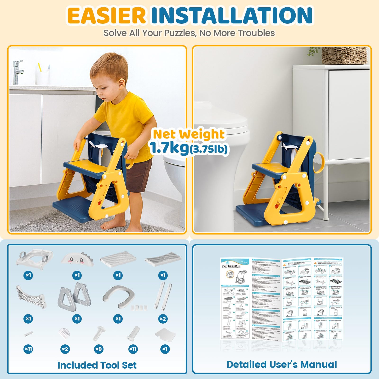 IvyWind foldable design makes storage quick and tidy.